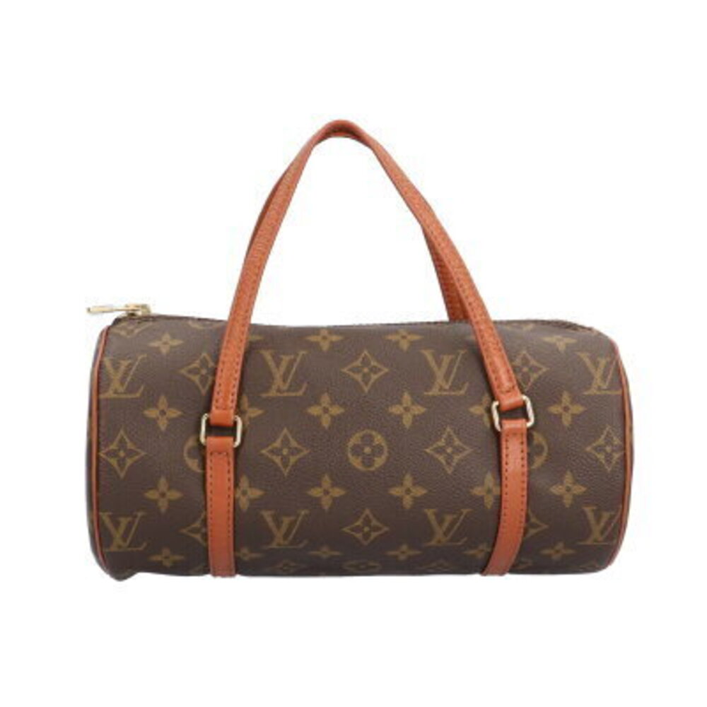 Louis Vuitton Papillon Monogram Handbag Canvas Brown